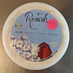Renards Cream Cheese & Chive Spread - Spreads
